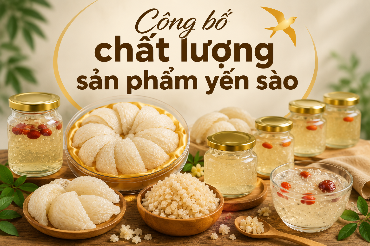 Công bố chất lượng sản phẩm yến sào
