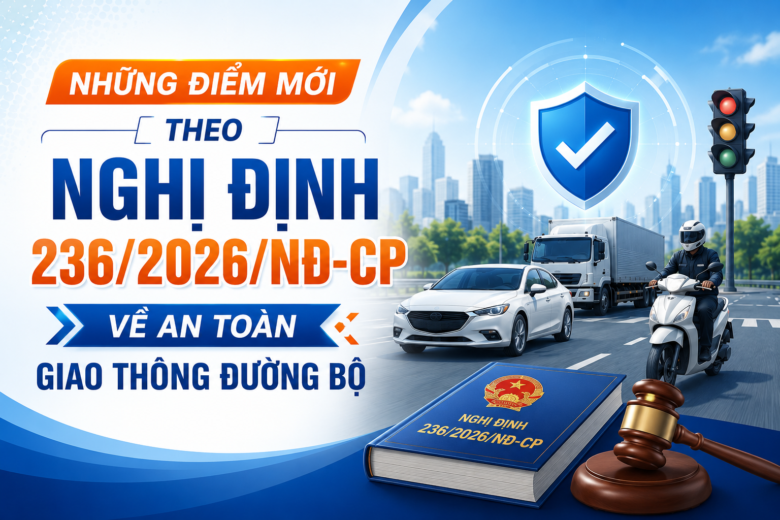Những điểm mới của Nghị định 236/2026/NĐ-CP về cập nhật thông tin Giấy phép lái xe và kinh doanh vận tải, có hiệu lực từ 01/7/2026