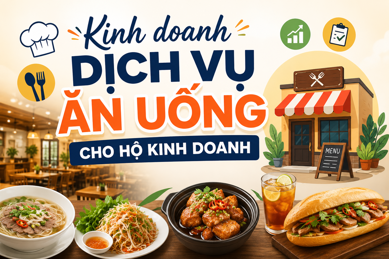 Điều kiện Hộ kinh doanh dịch vụ ăn uống đăng ký cấp Giấy chứng nhận cơ sở đủ điều kiện an toàn thực phẩm tại TP. Hồ Chí Minh