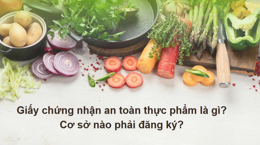 Giấy chứng nhận an toàn thực phẩm là gì? Cơ sở nào phải đăng ký?